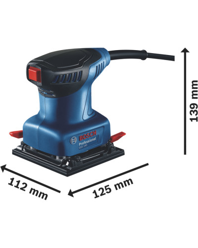 Вибрационная шлифовальная машина Bosch Professional GSS 140 A  - фото 2