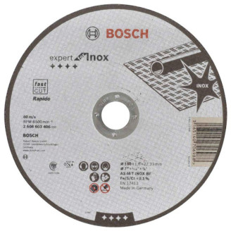 Отрезной круг PRO INOX 180 x 1.6мм, прямой