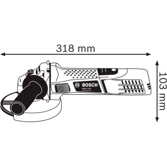 Угловая шлифмашина Bosch GWS 7-125 Professional