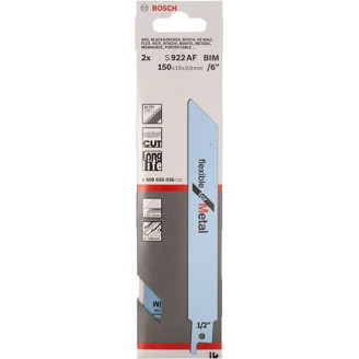 2 шабельні пилки S 922 AF Flexible for Metal