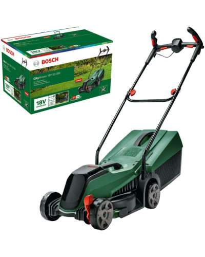 Акумуляторна газонокосарка Bosch CityMower 18V-32-300 (solo)