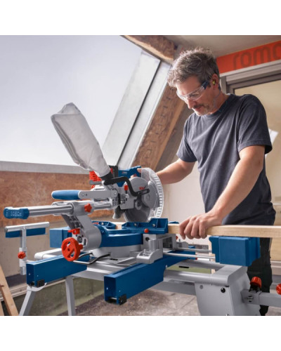 Торцювальна пила BOSCH GCM 18V-216 D акумуляторна  - фото 5