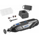 Аккумуляторный мультиинструмент Dremel 8240-5, 1 акб 12 V 2.0 Ah, з/у GAL12V-20, аксессуары
