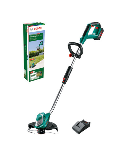 Акумуляторний тример Bosch Advanced Grass Cut 36 (АКБ 36 В, 2.0 Ач+ЗП AL 36V-20)