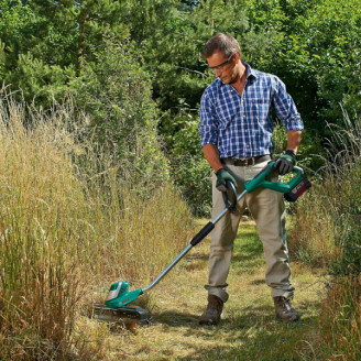 Акумуляторний тример Bosch AdvancedGrassCut 36V-23-750 (АКБ 36 В, 2.0 Ач+ЗП AL 36V-20)