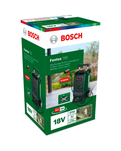 Акумуляторна мийка високого тиску Bosch Fontus 18V  - фото 3