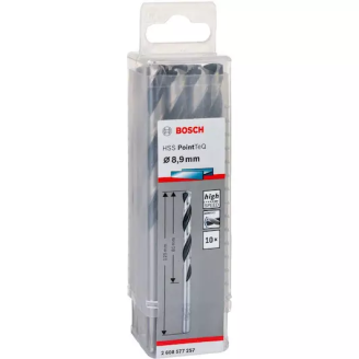 10 HSS PointTeQ свердел 8.9 мм Bosch
