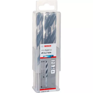 5 HSS PointTeQ свердел 11.7 мм Bosch