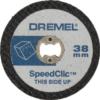 DREMEL® EZ SpeedClic: ОТРЕЗ.КРУГ ДЛЯ ПЛАСТМАССЫ SC476 (38 ММ), 5 шт