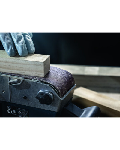 3 шліфувальні стрічки Bosch X440 Best for Wood + Paint 40x305мм K60 / 80/120  - фото 5