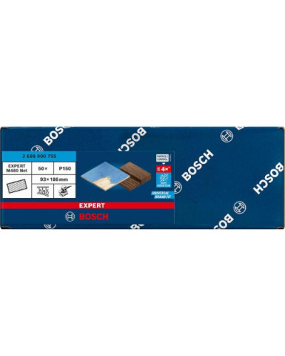 50 шліфлистів M480 на сітчастій основі 93x186 K150  - фото 2