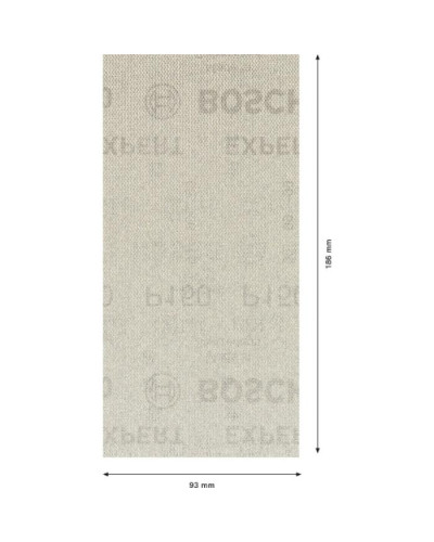 50 шліфлистів M480 на сітчастій основі 93x186 K150  - фото 3