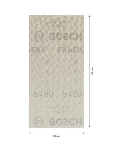 50 шліфлистів M480 на сітчастій основі 93x186 K180  - фото 3
