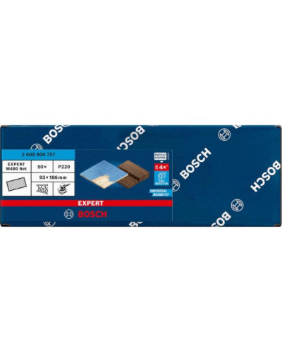 50 шліфлистів M480 на сітчастій основі 93x186 K220  - фото 2