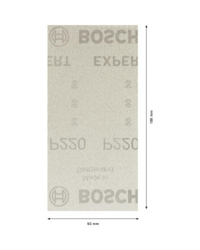 50 шліфлистів M480 на сітчастій основі 93x186 K220  - фото 3
