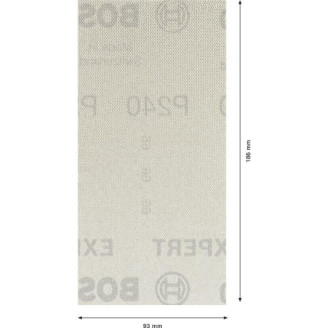 50 шлифлистов M480 на сетчатой ​​основе 93x186 K320
