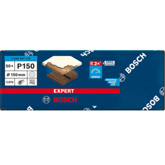 50 шлифлистов ExC470, S1261, G150, Hook&Loop