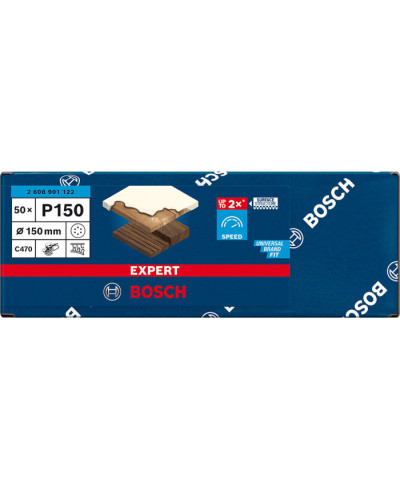 50 шлифлистов ExC470, S1261, G150, Hook&Loop  - фото 4