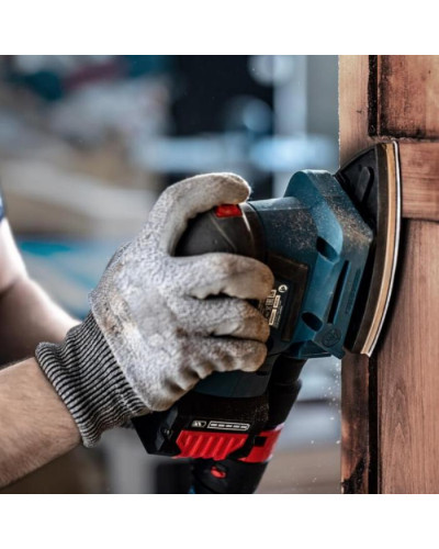 10 шліфлистів Bosch M480 на сітчастій основі115x230 K400  - фото 5