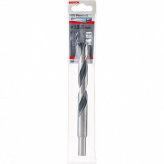 1 HSS PointTeQ Bosch Cвердло 15.5 мм (хвост. 12 мм)