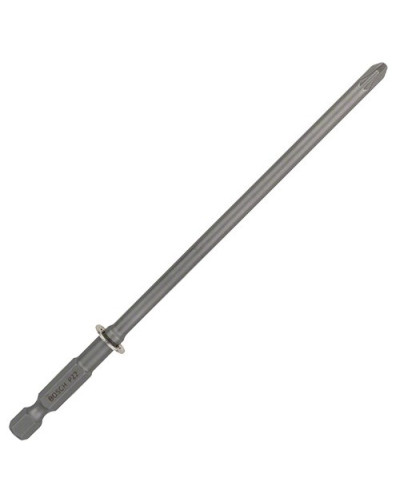1 біта Bosch Extra Hard 145 мм PZ2 зі стопорним кільцем для насадки MA55