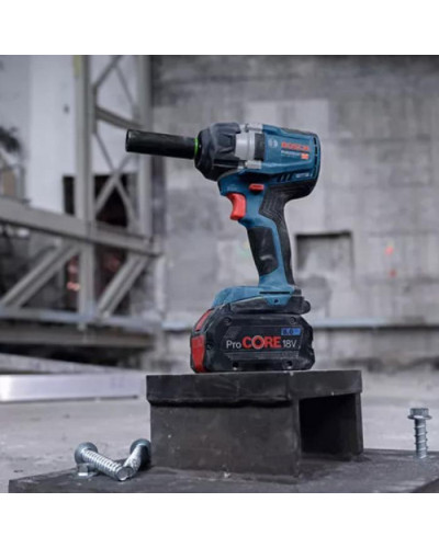 Акумуляторний безщітковий ударний гайковерт Bosch GDS 18V-750 C +  (2 x18V 8.0 А + GAL 1880 CV+ 1 xLow Energy GCY 42 Professional + L-BOXX 136)  - фото 5