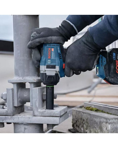 Акумуляторний безщітковий ударний гайковерт Bosch GDS 18V-750 C +  (2 x18V 8.0 А + GAL 1880 CV+ 1 xLow Energy GCY 42 Professional + L-BOXX 136)  - фото 6