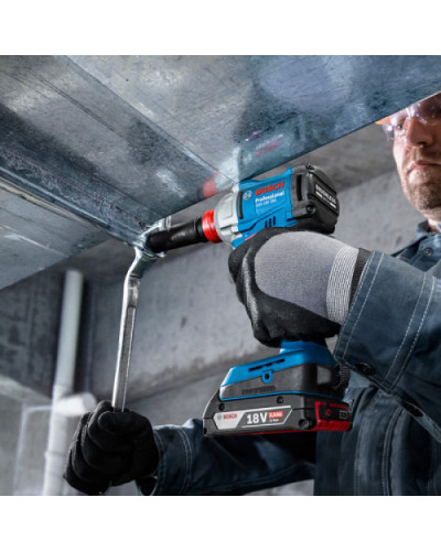 Акумуляторний безщітковий ударний гайковерт Bosch GDX 18V-285 + L-BOXX  - фото 6