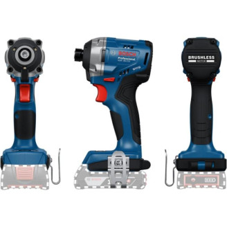 Аккумуляторный безщеточный ударный гайковерт Bosch GDR 18V-215 (solo)