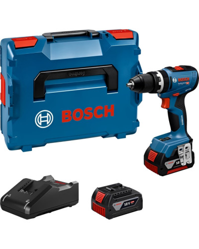 Акумуляторний ударний дриль-шурупокрут BOSCH GSB 18V-65