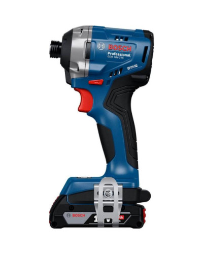 Аккумуляторный безщеточный ударный гайковерт Bosch GDR 18V-215+ (2x18V 2.0Ah + 1хGAL 18V-20+ Кейс)  - фото 3