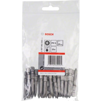 25 біт Extra Hard 49 мм PH1 Bosch