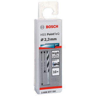 10 HSS PointTeQ свердел 2.3 мм Bosch