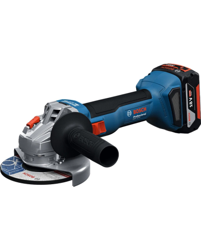 Набір Bosch Кутова шліфмашина GWS 18V-8 +Акумулятор GBA 18V 4.0Ah+Дриль-шурупокрут GSR 185-LI + Кейс+Перфоратор GBH 187-LI соло  - фото 2