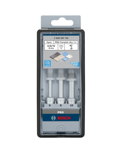 PRO 3 АЛМАЗНИХ Свердел easyDRY. ROBUST LINE  - фото 2