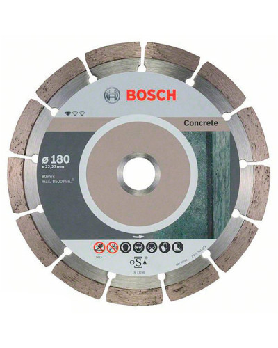 Алмазный диск Standard for Concrete180-22,23, 10 шт в уп.