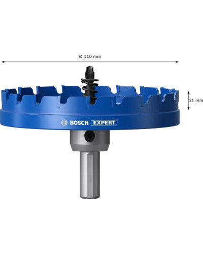 EXPERT Коронка Bosch Sheet Metal Arbored 110 мм HS  - фото 3