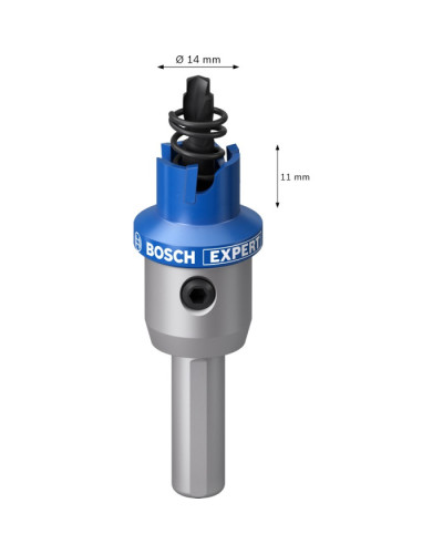 EXPERT Коронка Bosch Sheet Metal Arbored 14 мм HS  - фото 2