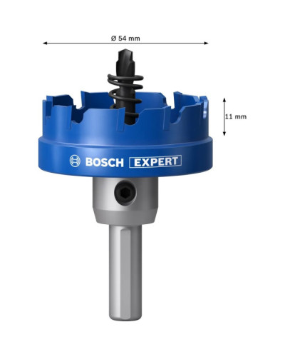 EXPERT Коронка Bosch Sheet Metal Arbored 54 мм HS  - фото 2