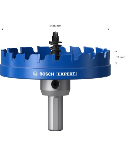 EXPERT Коронка Bosch Sheet Metal Arbored 85 мм HS  - фото 3