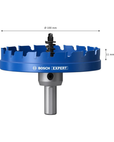 EXPERT Коронка Bosch Sheet Metal Arbored 100 мм HS  - фото 2
