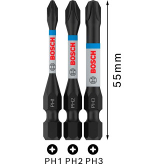 PRO Impact Control PH 50мм біти  3шт