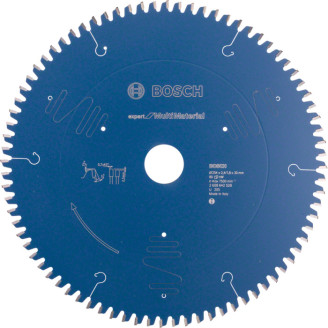 Пильний диск Bosch 254x30x2.4 / 1.8 80T Expert for Multimaterial TCG neg