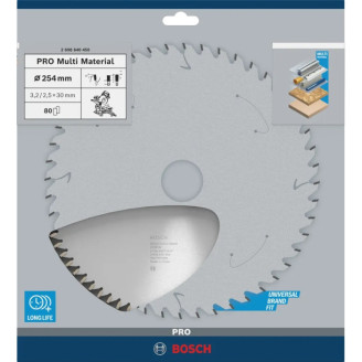 Пильный диск Bosch 254x32x30 мм 80 GCM 10