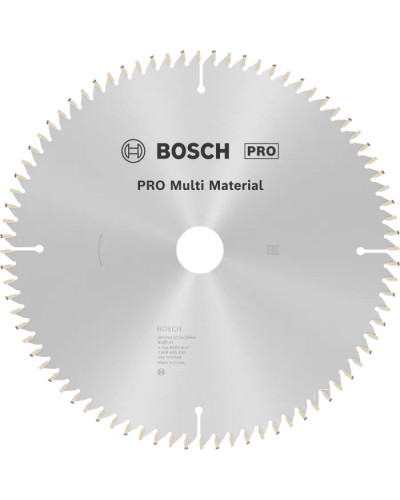 Пильный диск Bosch 254x32x30 мм 80 GCM 10