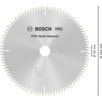 Пильний диск Bosch 254x32x30 мм 96 GCM 10