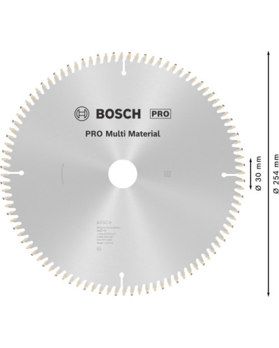 Пильный диск Bosch 254x32x30 мм 96 GCM 10  - фото 3