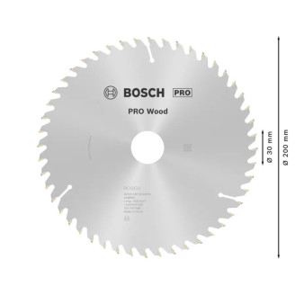 Пильный диск Bosch 200x28x30 мм 48 OPTILINE