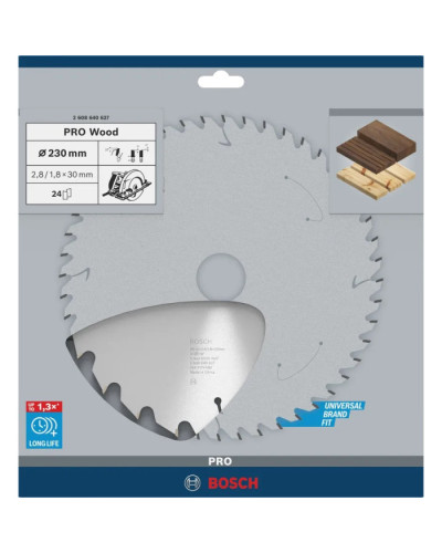 Пильний диск Bosch 230x28x30 мм 24 OPTILINE  - фото 4