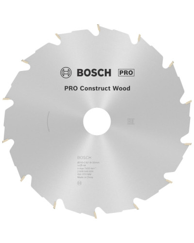 Пильний диск Bosch 210x28x30 мм 14 CONSTRUCТ